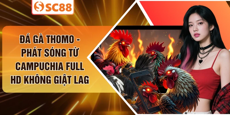 Đá Gà Thomo - Phát Sóng Từ Campuchia Full HD Không Giật Lag